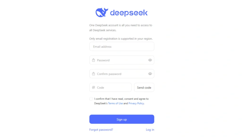 Setting Up Your DeepSeek Account