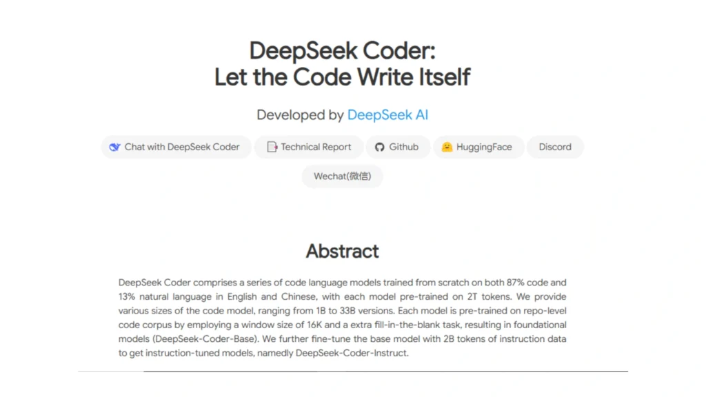 DeepSeek Coder Deep Dive