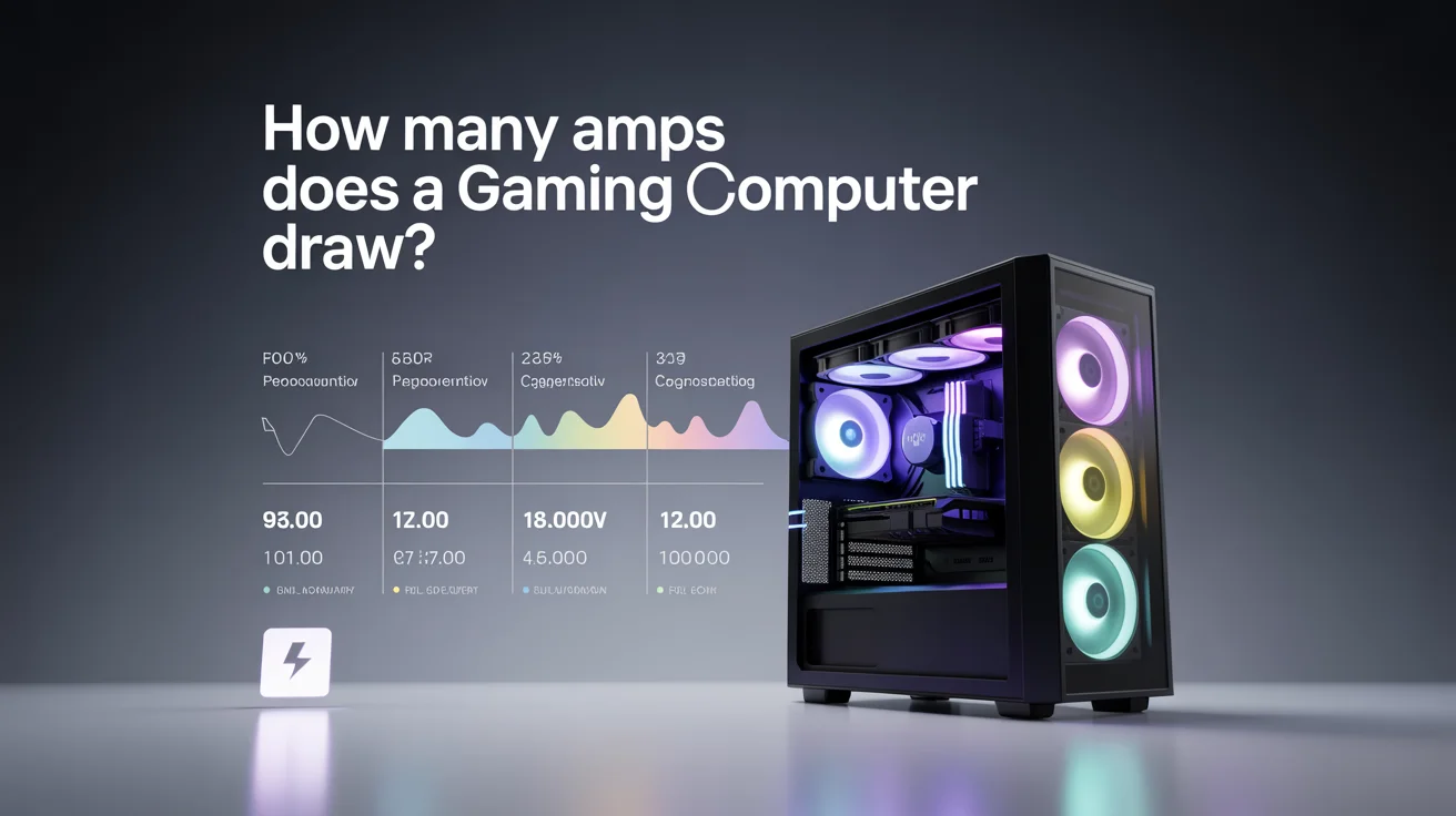 How Many Amps Does a Gaming Computer Draw?