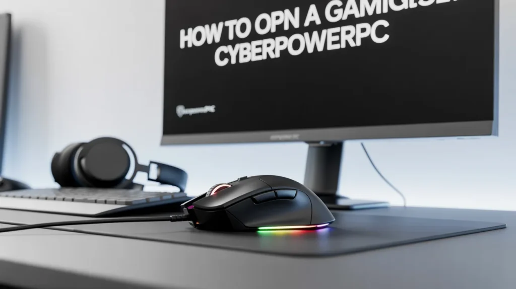 How to Open a Gaming Mouse: CyberPowerPC Step-by-Step Guide