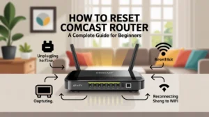 how to reset a Comcast router