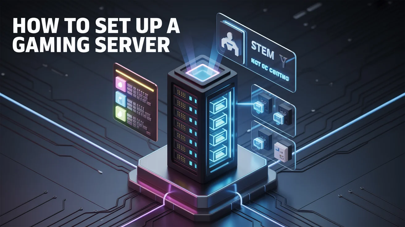 how to set up a gaming server