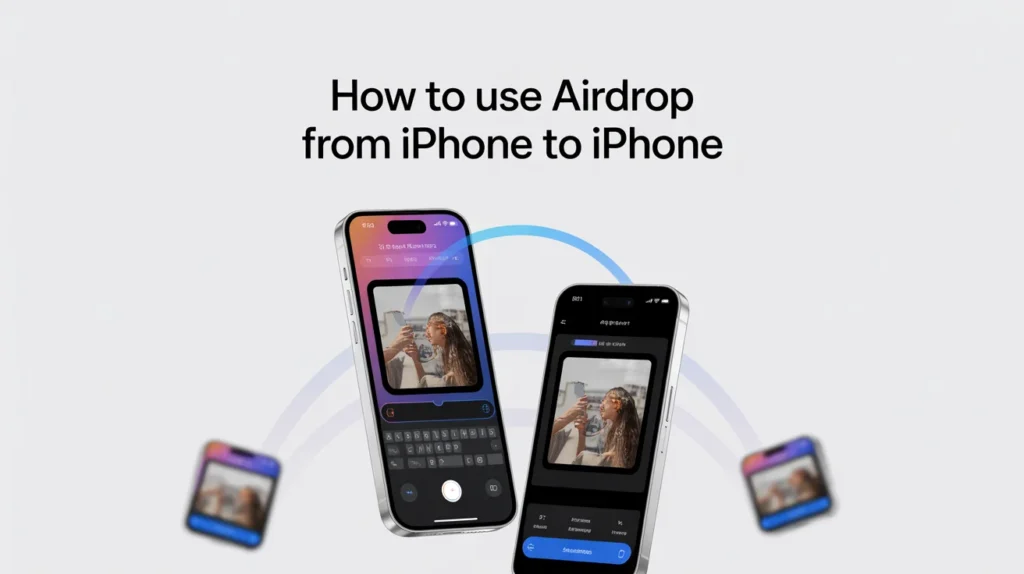 How to Use AirDrop from iPhone to iPhone