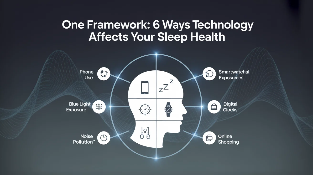 One Framework: 6 Ways Technology Affects Your Sleep Health