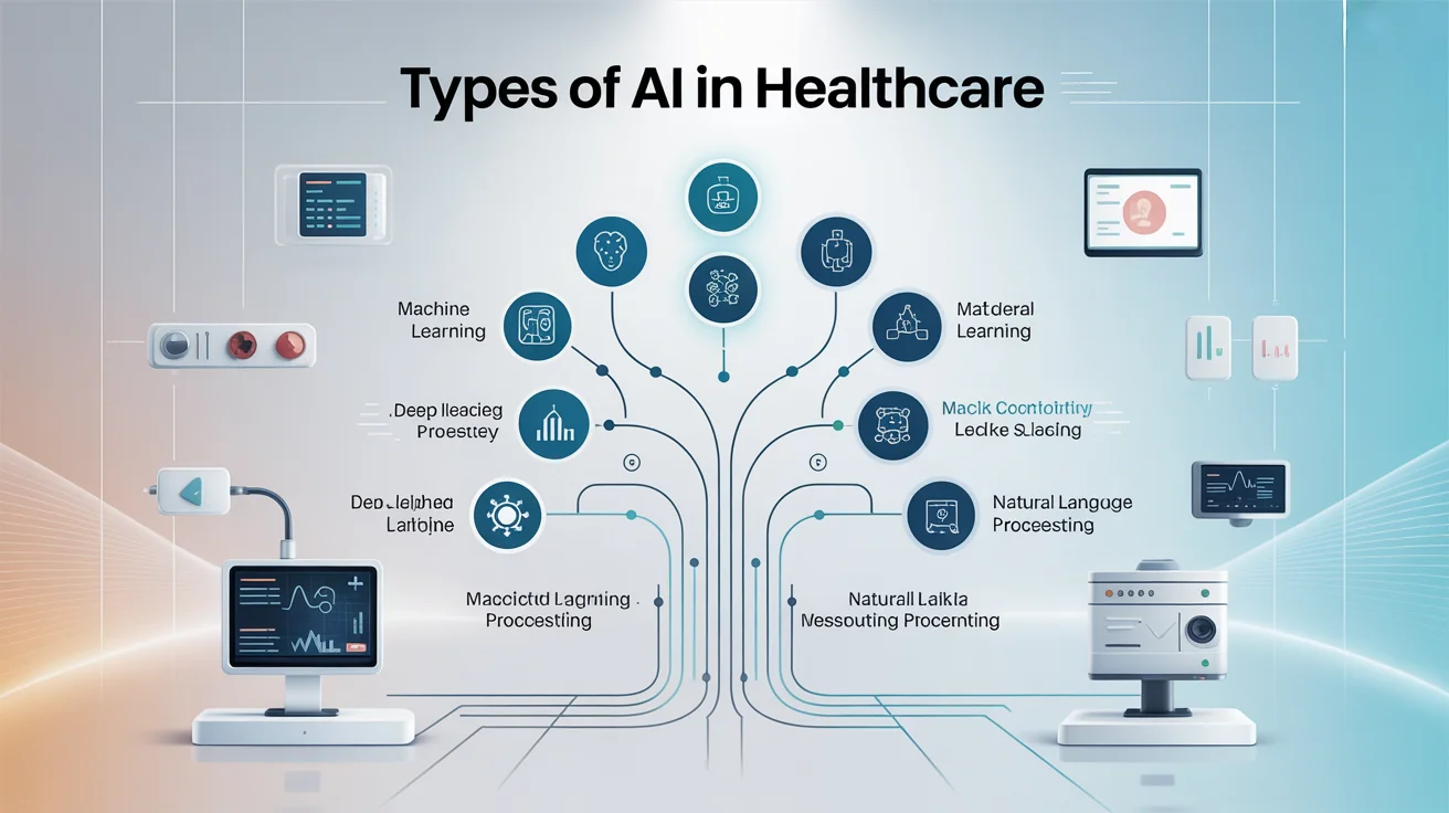 Types of AI in Healthcare