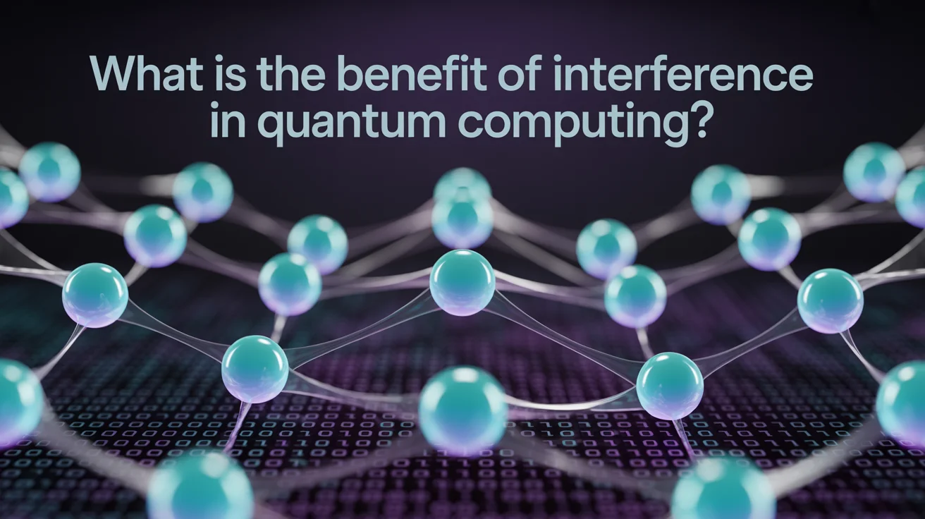 What Is the Benefit of Interference in Quantum Computing?