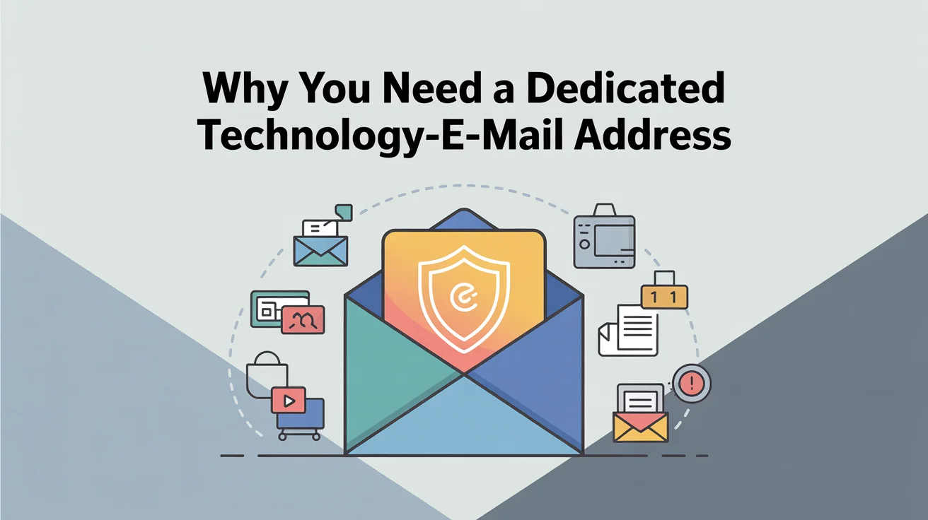 Why You Need a Dedicated Technology-E-mail Address