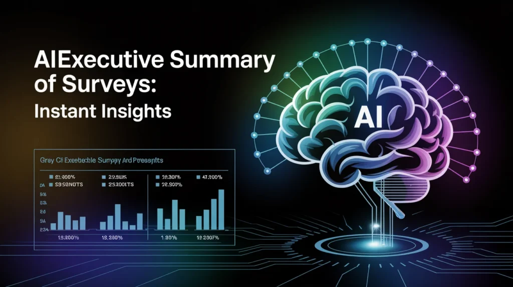 AI Executive Summary of Surveys: Instant insights
