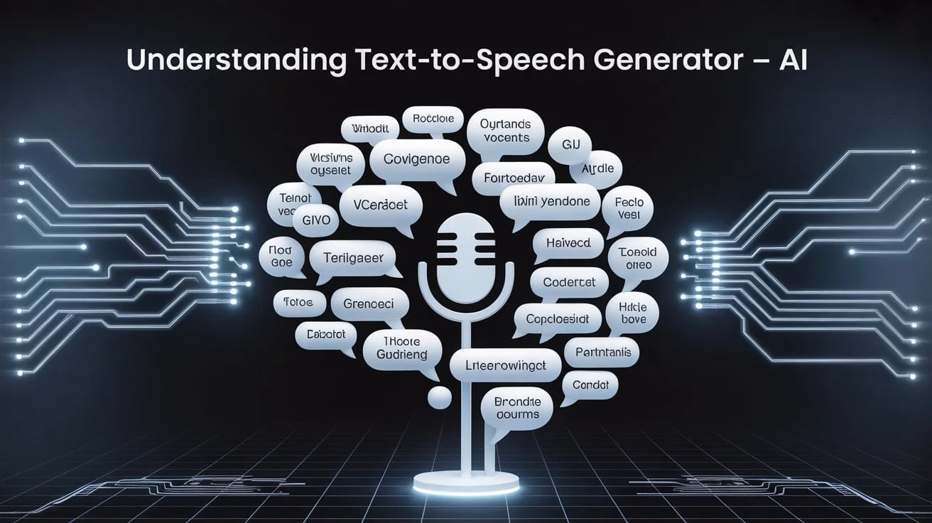 Understanding Text-to-Speech Generator - AI